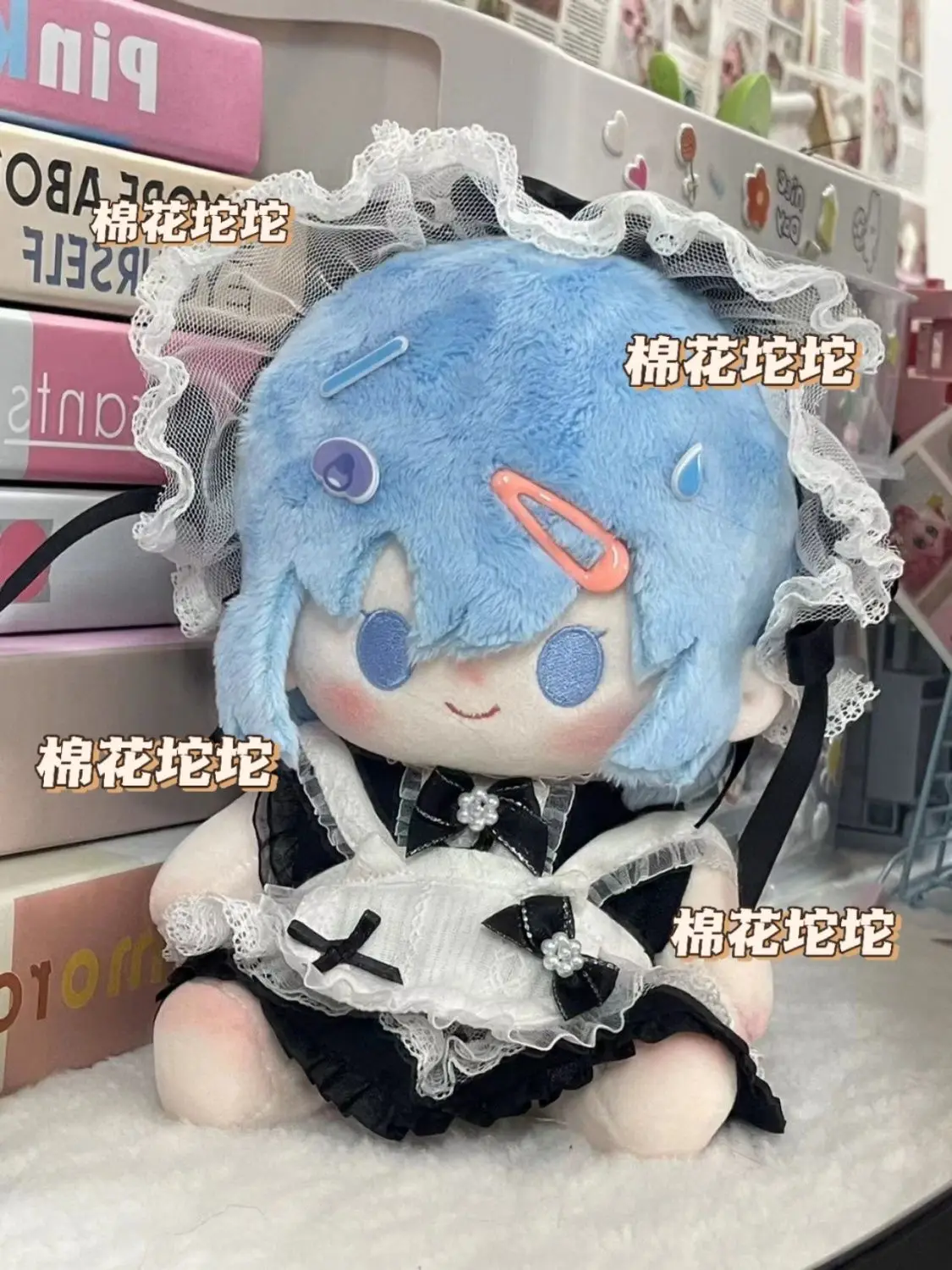 20cm Miki Sayaka Cute Doll Cosplay Cartoon Soft Change Clothes Plush Stuffed Doll Body Plushie Pillow Toys