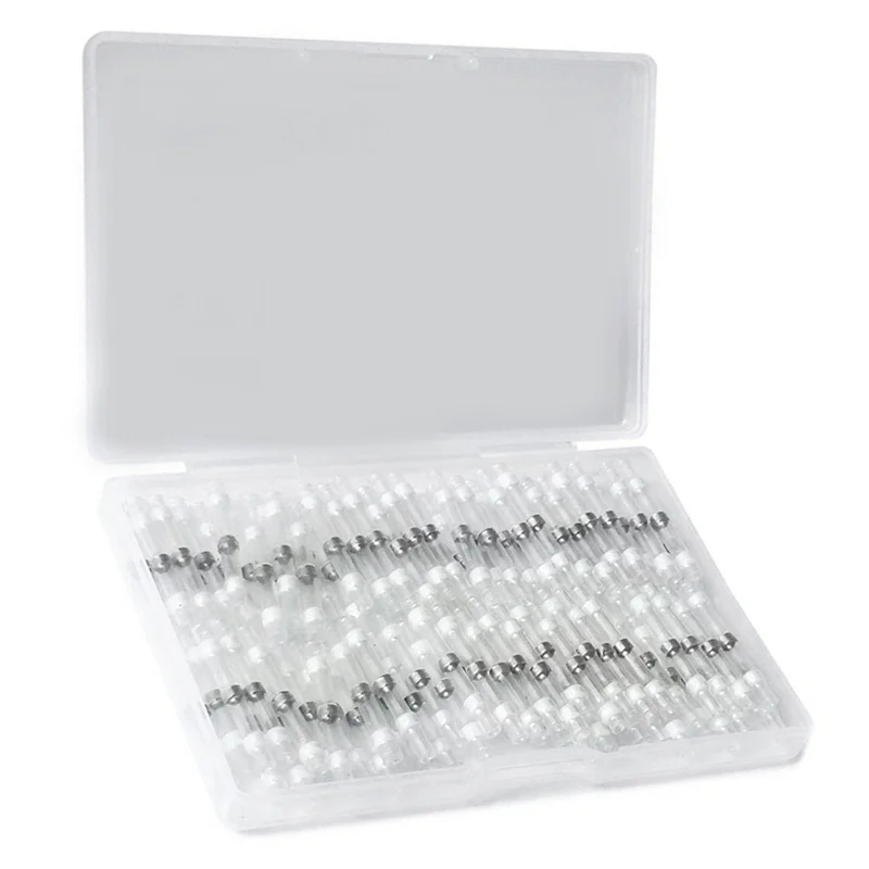 800 шт. 26-24 AWG белые соединители для проводов с пайкой, термоусадочные стыковые соединители, водонепроницаемые и изолированные клеммы для проводов