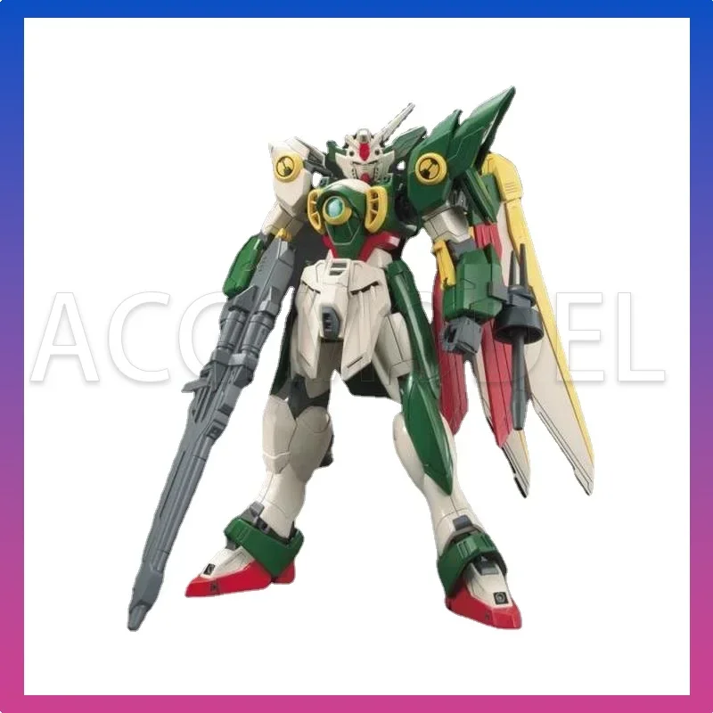 بانداي حقيقية جاندام أطقم منمذجة أنيمي الشكل HGBF 1/144 الجناح فينيس جمع Gunpla أنيمي ألعاب شخصيات الحركة #3