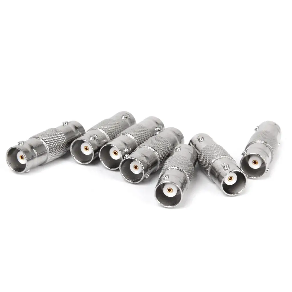 10Pack BNC Female to BNC Female Jack Coupler Adaptor Connectors for Camera