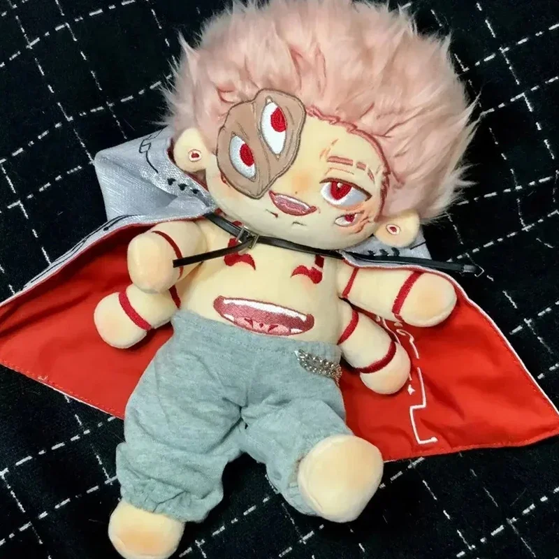 25cm Jujutsu Kaisen:Ryomen Sukuna Attribute Handsome Boy Doll Cosplay Anime Toys Dolls Gift