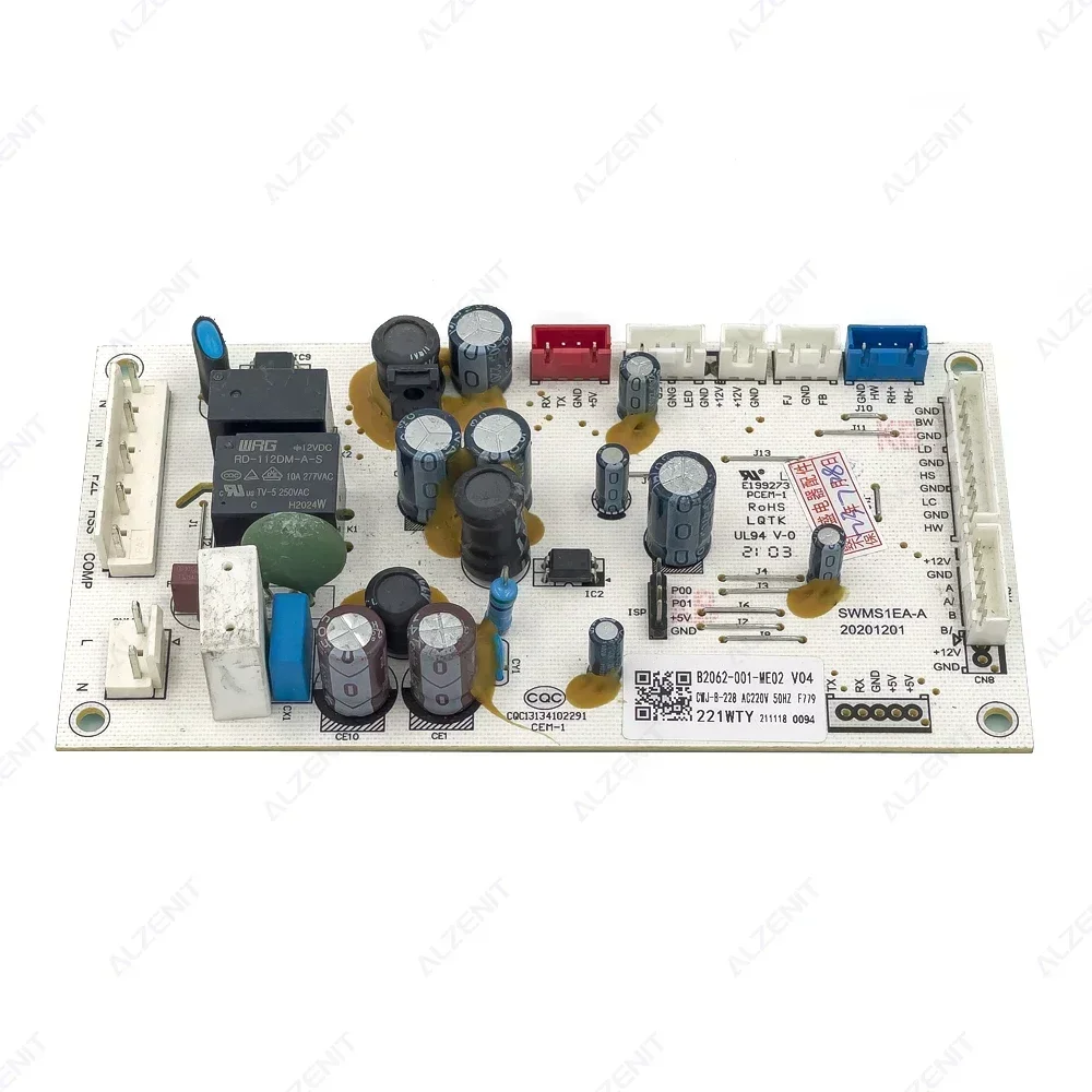 New For Skyworth Refrigerator Control Board CWJ-B-228 SWMS1EA-A Fridge Circuit PCB Freezer Parts