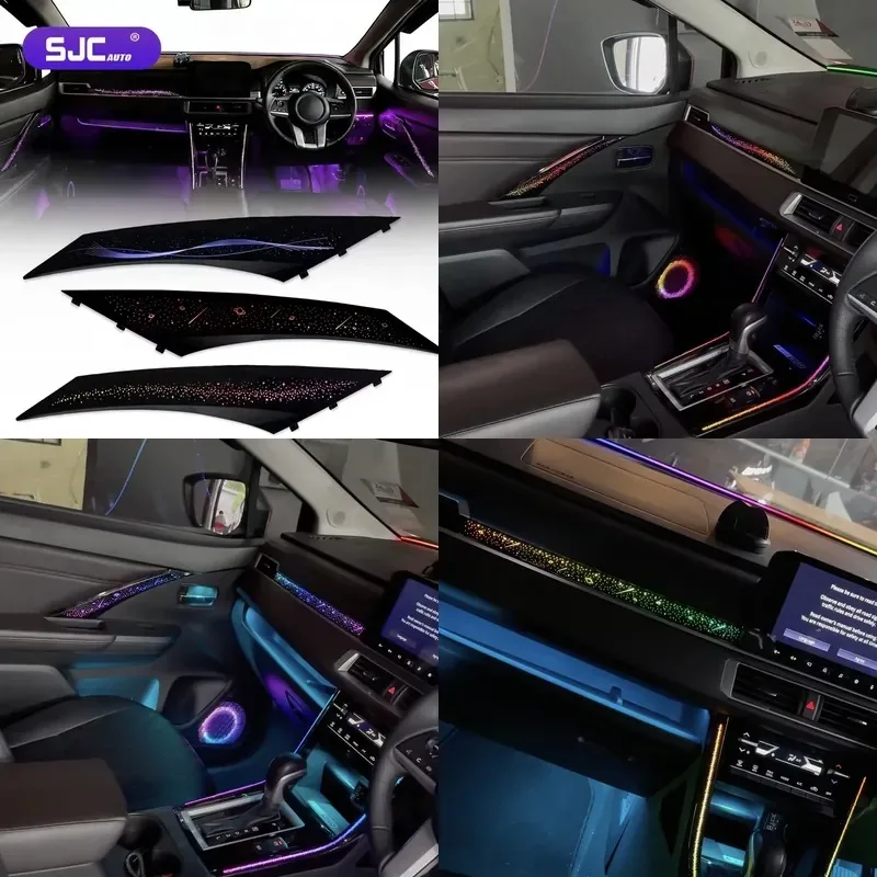 Hot Sale SJC Car Ambient Lighting for Xpander 2024-2026 Model 64 Color LED Interior Dynamic Symphony Ambient Light