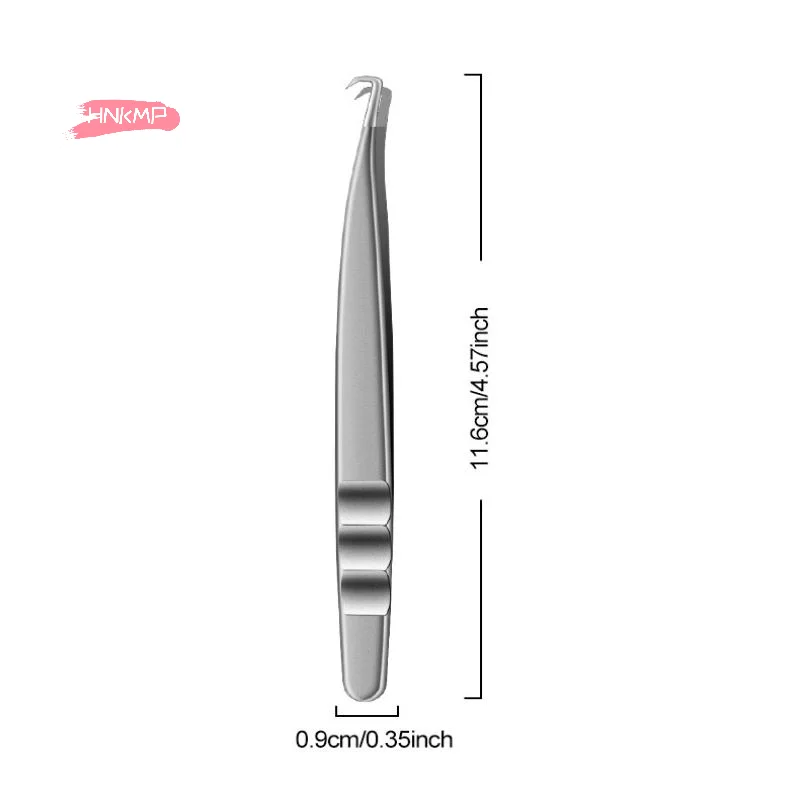 1 قطعة 7-شكل هوك كليب حب الشباب البثرة الملقط الوجه الجمال أداة العناية بالبشرة إزالة للبشرة واضحة #6