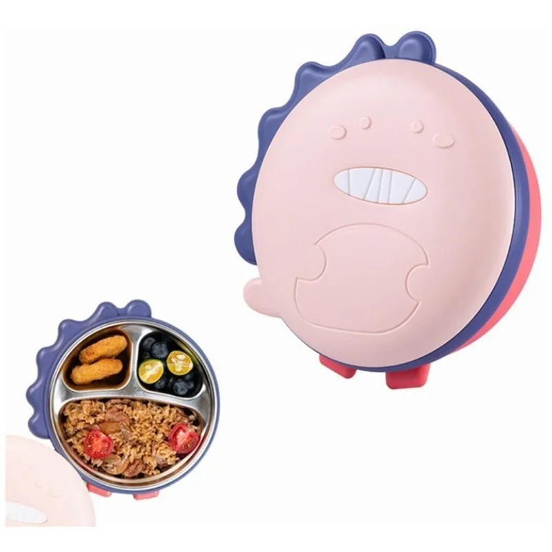 Lunchbox für Kinder, Bento-Box, Dinosaurier, Schule, Lunchboxen für Kinder, Thermo-Lunchboxen, Küchenzubehör, Lebensmittelbehälter