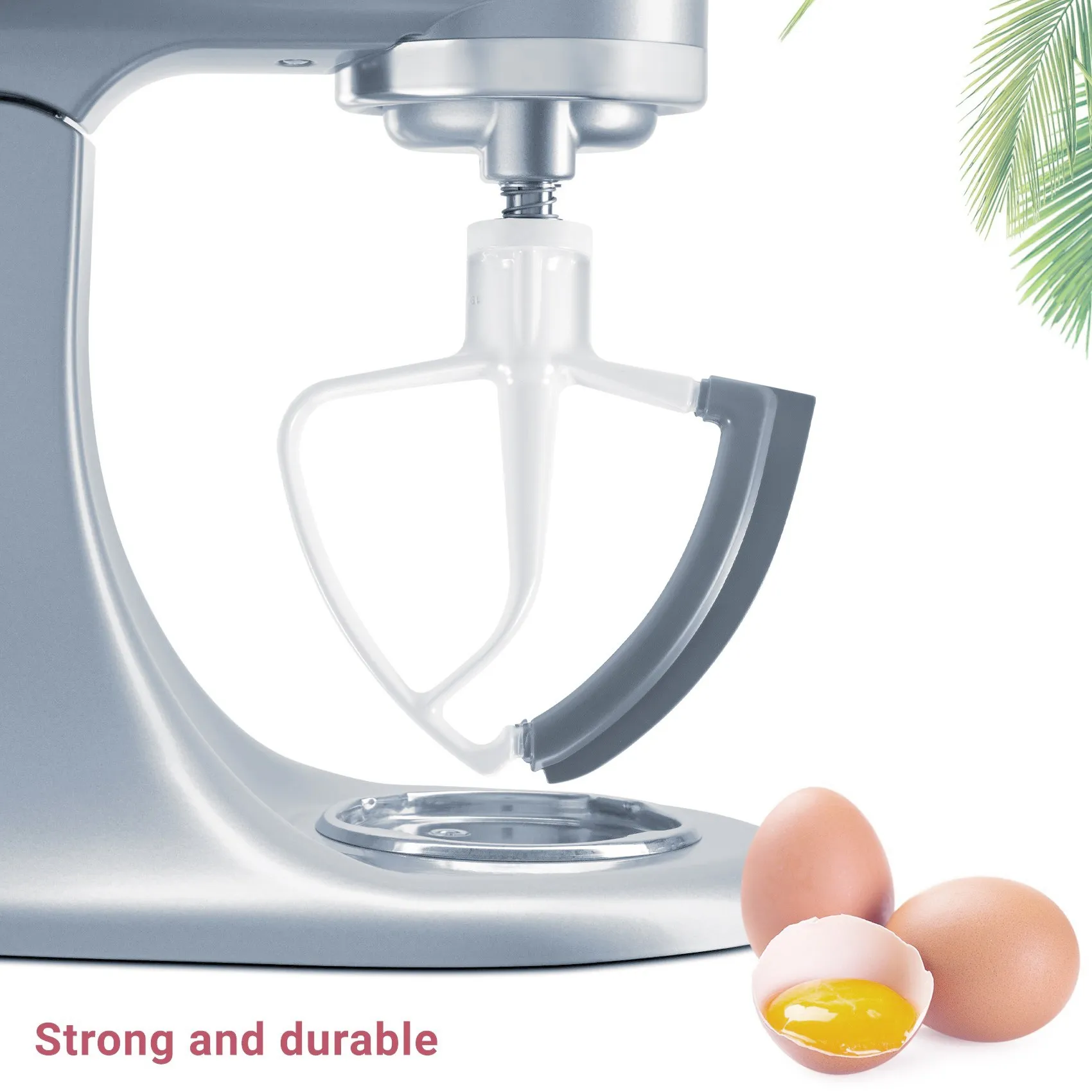 AD-Flex Edge الخافق لخلاط كيتشن ايد 4.5-5 QT حامل إمالة الرأس خلاط المرفقات ، خلاط مجداف الملحقات