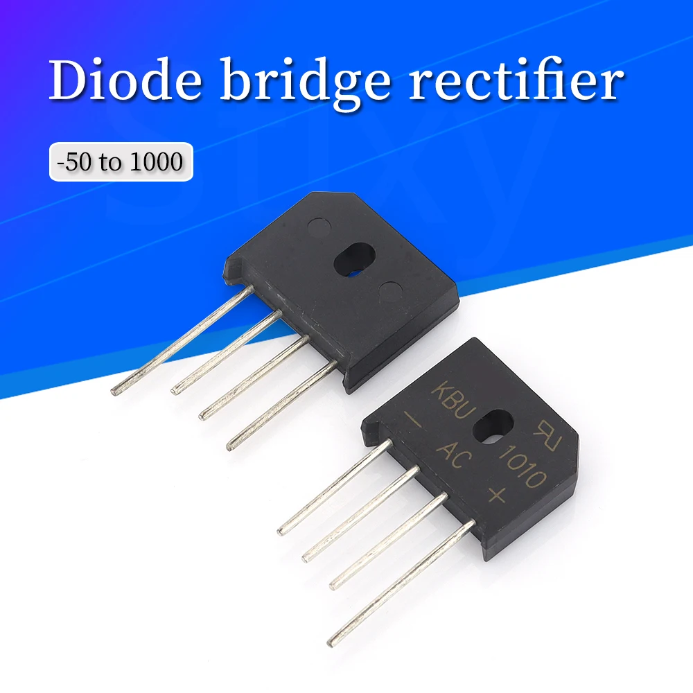 KBU606 KBU608 KBU610 KBU806 KBU808 KBU810 KBU1510 KBU2510 KBU3510 Flat Rectifier Bridge Diode Bridge Rectifier