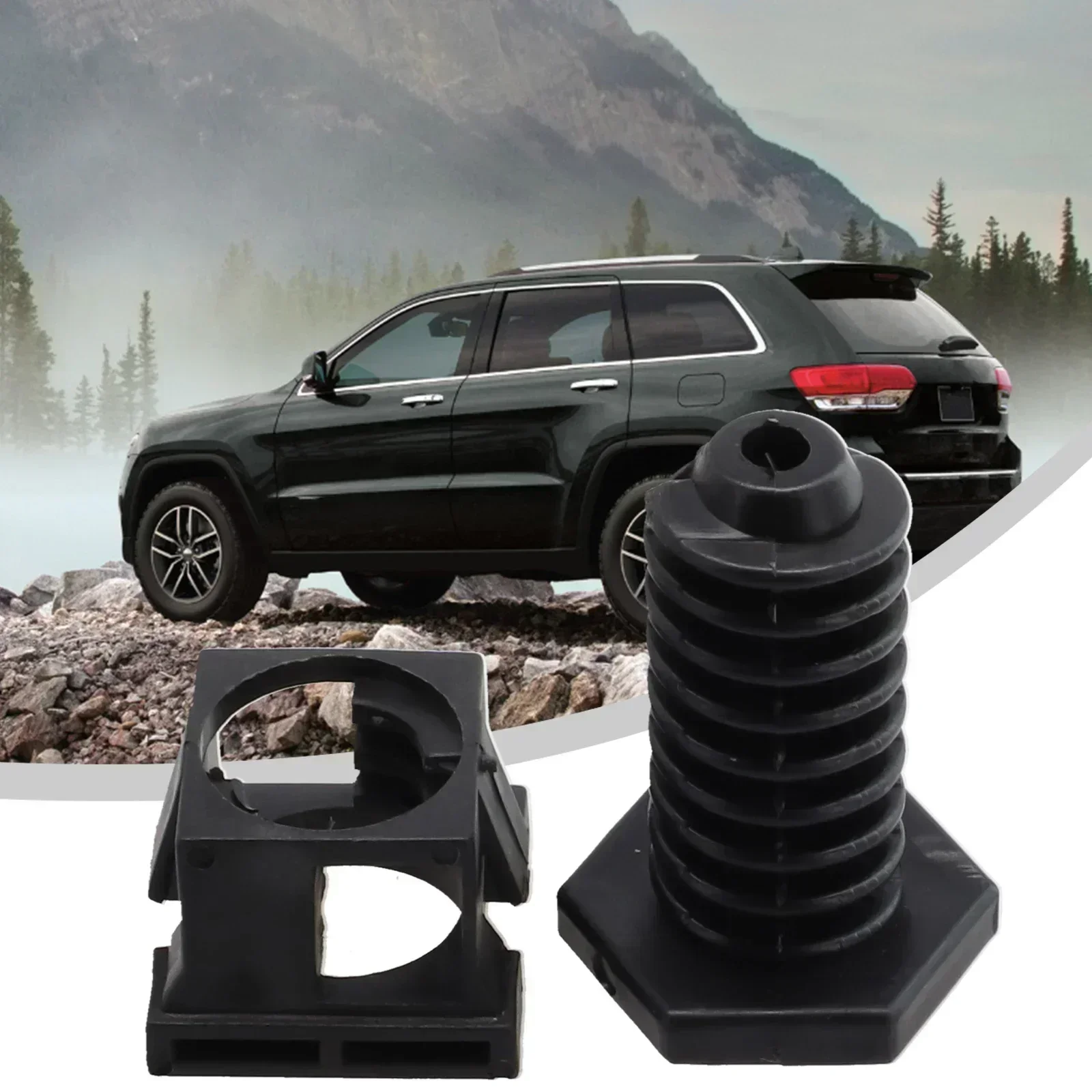 Cojín de parachoques para capó de coche, para Jeep, Cherokee, Dodge, Ram, capó de parachoques de goma, tapa, amortiguador de tope, cojín para portón trasero