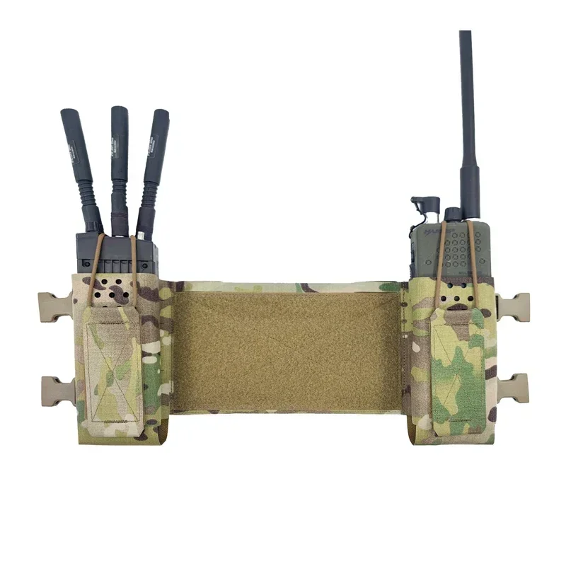 Tactical MK4 D3CRM Radio Pouch Airsoft Chest Rig Plate Carrier Radio Holder Gear Hunting Vest Side Magazine Pouch Expander