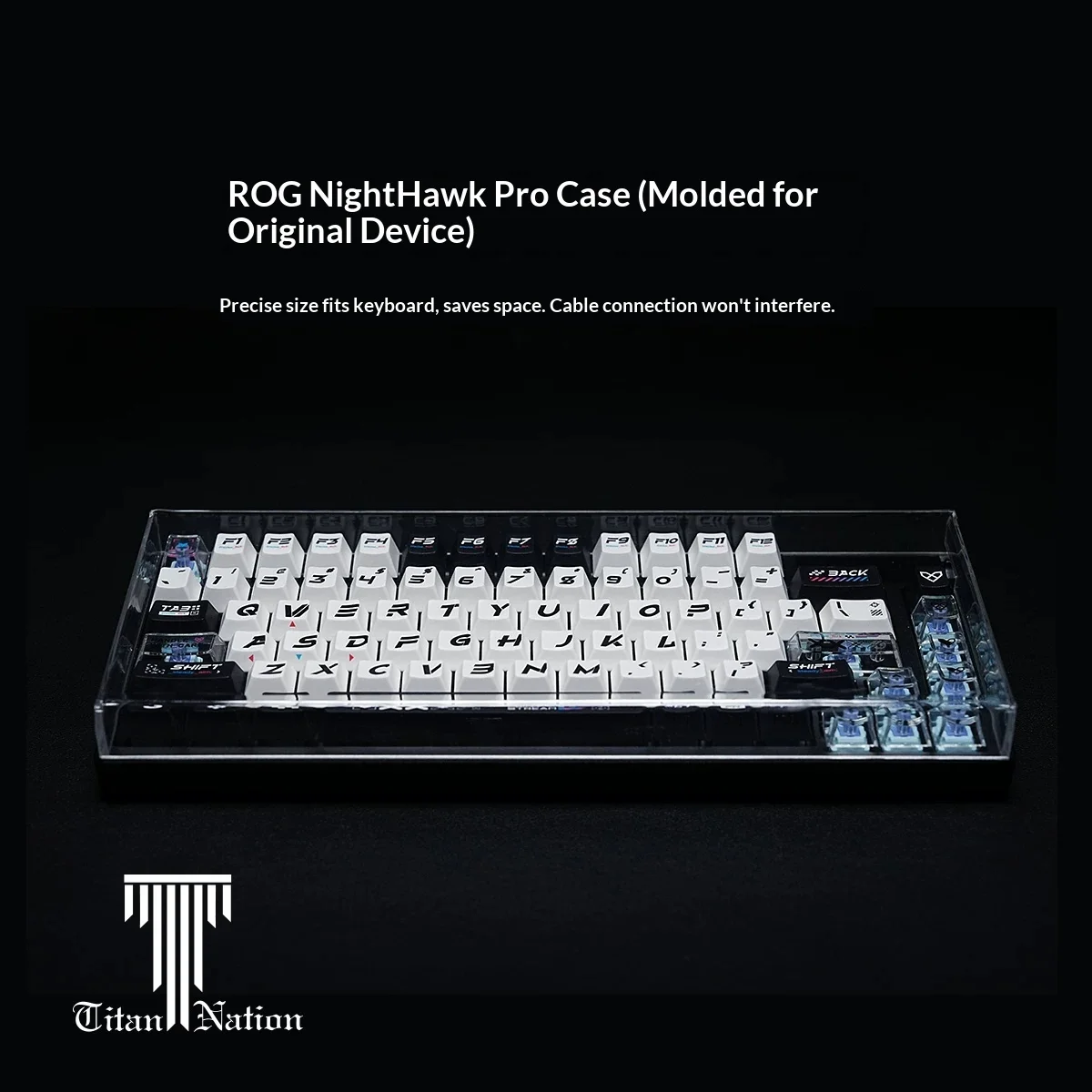 TitanNation Nightmare Special Purpose Dust Cover Full-Surface Hot Bending Real Machine Mold Opening Keyboard Air Cover For Gifts