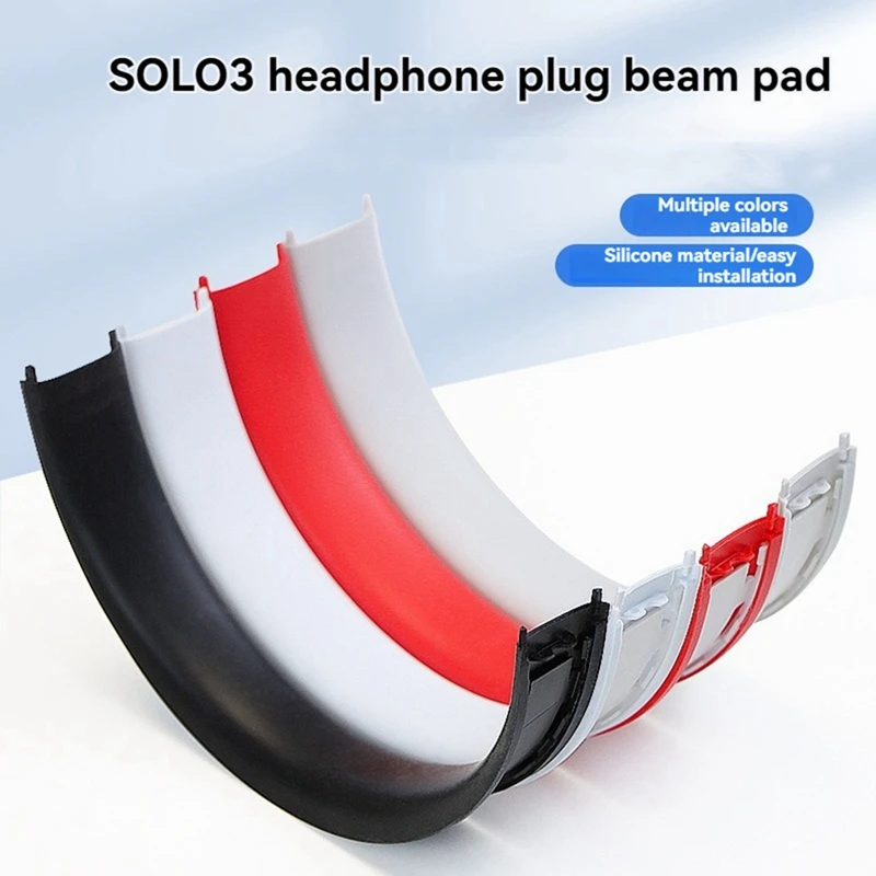 Replacement Headband Arch Silicone Headband For Beats Solo2 Solo3 Headphones Repair Parts