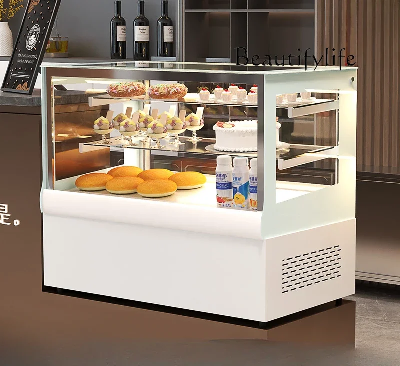 Cake display cabinet Small dessert display Dessert refrigerator Fruit fresh-keeping cabinet Commercial