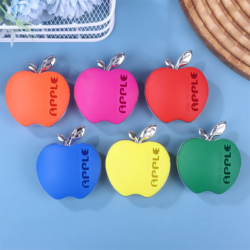 1-Piece Apple-Inspired Car Scent Freshener - Boasting a Unique Ventilation Clip Design