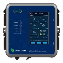 BECC-PRO Indoor Grow Tent Climate Controller hydroponic CO2 humidity temperature lighting control APP remote control and on site