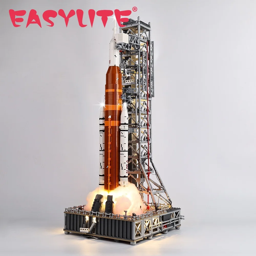 EASYLITE LED Light Set for NASA Artemis Space Launch System 10341 Model Bricks No Building Blocks【RC Version】