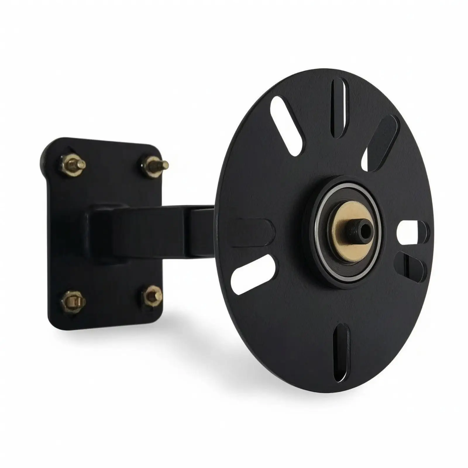 Mounted on the Wall Wheel Rims Display Rack Rotatable Rotating Wheel Display Stand Space-Saving Showcase Holder for Auto Shops,