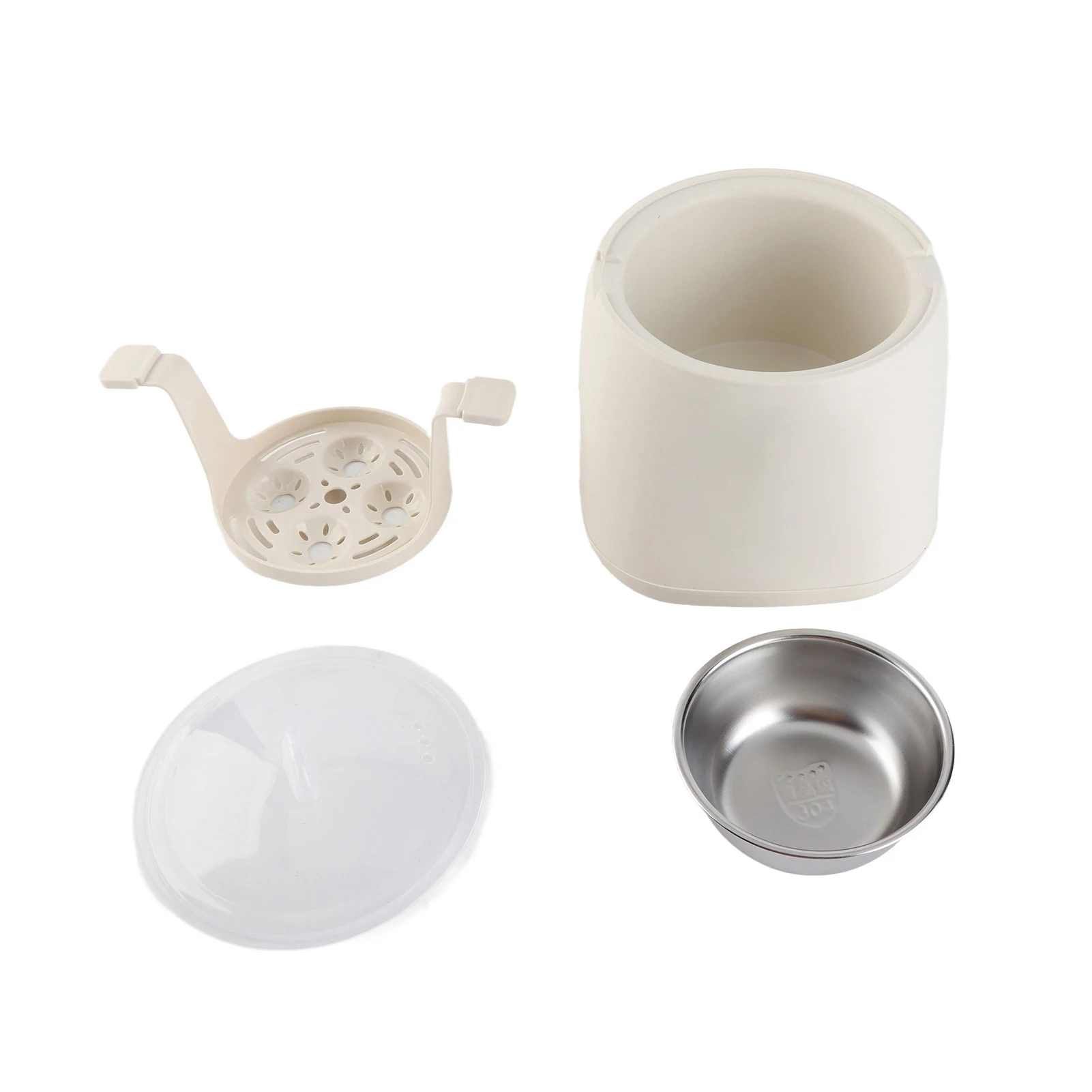 

Электрическая яйцеварка, быстрая яйцеварка, 4 емкости, браконьер с 12-часовым таймером для яиц вкрутую, кипятых, яиц, омлетов, пропаренных