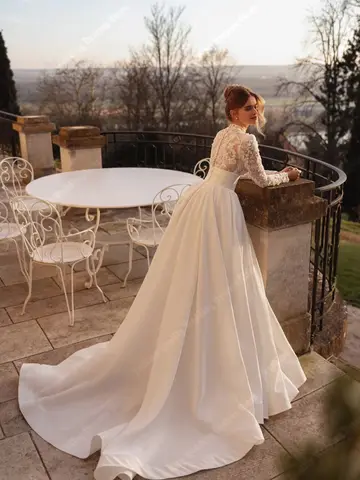 10 best sales kunglig brudklänning - №6