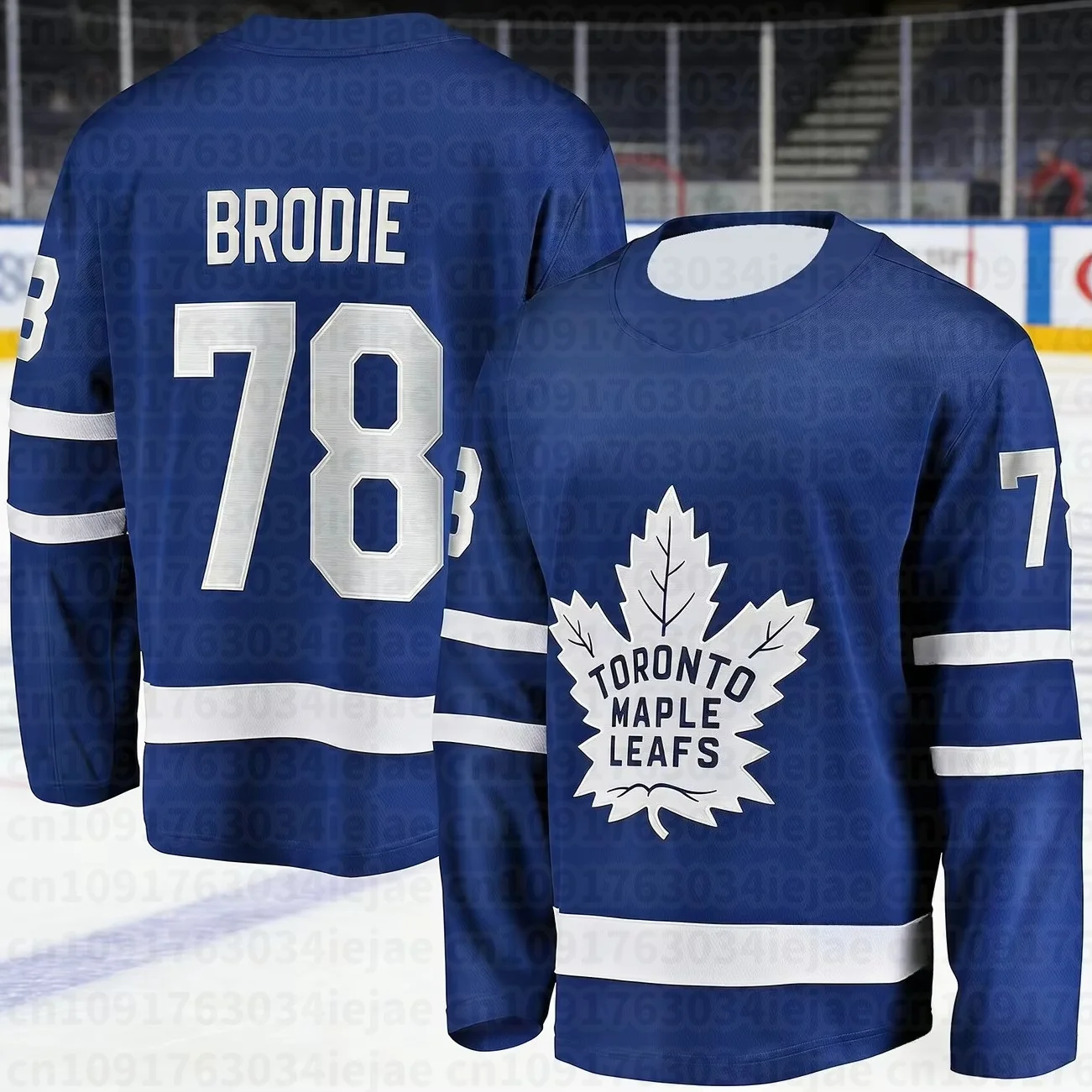 2026 Herren Neues Toronto Eishockey-Trainings-Trikot mit 3D-Druck, Atmungsaktiv, Feuchtigkeitsableitendes Langarm-T-Shirt für Kinder – Detail 14