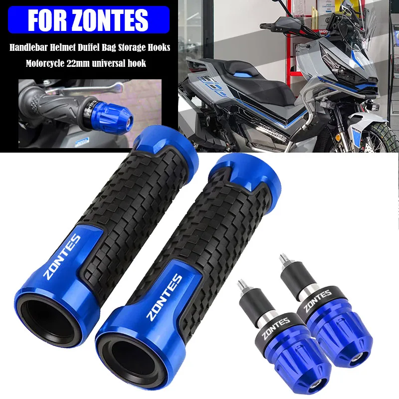 Für ZONTES 368G 368D/M/E/K 703F ADV 703RR G1 125 ZT125/U ZT310X ZX310T/V/R Motorrad 7/8''22mm Lenker Griffe Griff Bar Ends
