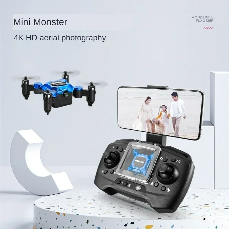 Imagem -03 - Dobrável rc Quadcopter Mini Drone Altitude Hold 4k 1080p hd Câmera Wifi Fpv Pressão do ar Kid Toys Gift 802 Profissional