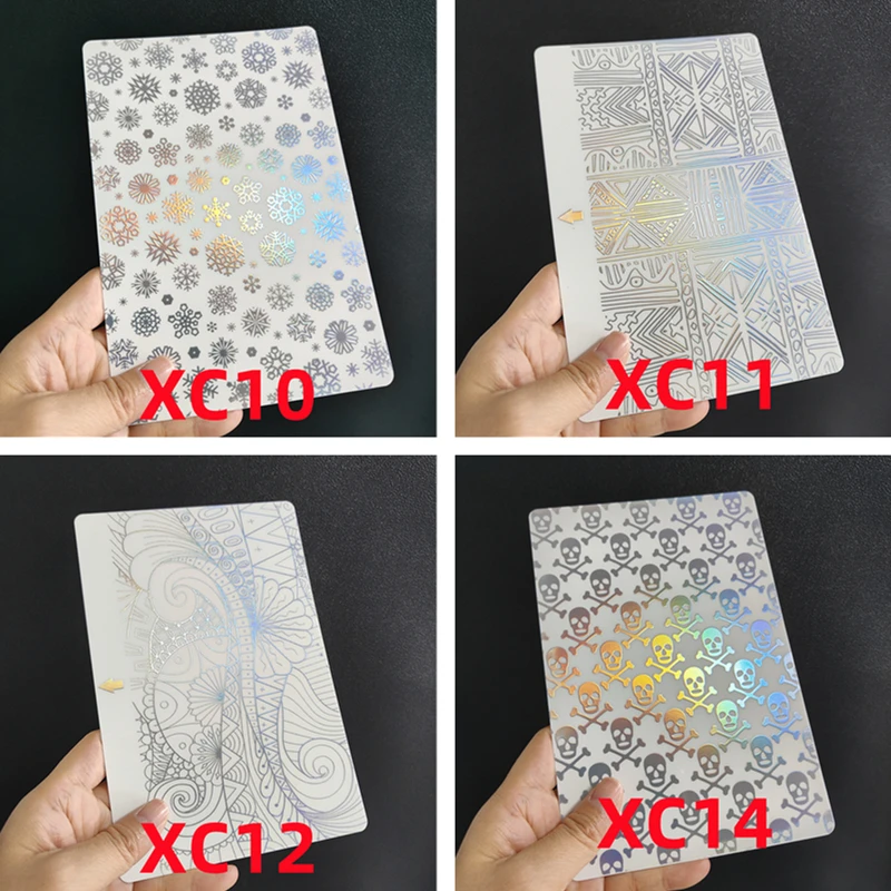 3D Glitter Back Film For Cutting Machine Universal Transparent Film Decorative Back Cover Sticker iPhone Screen Protector