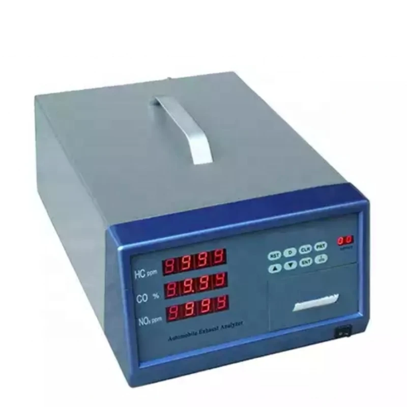 HPC302 Automobile Exhaust Gas Analyzer Used to Measure the Concentration of HC, CO, NOx with Print Function