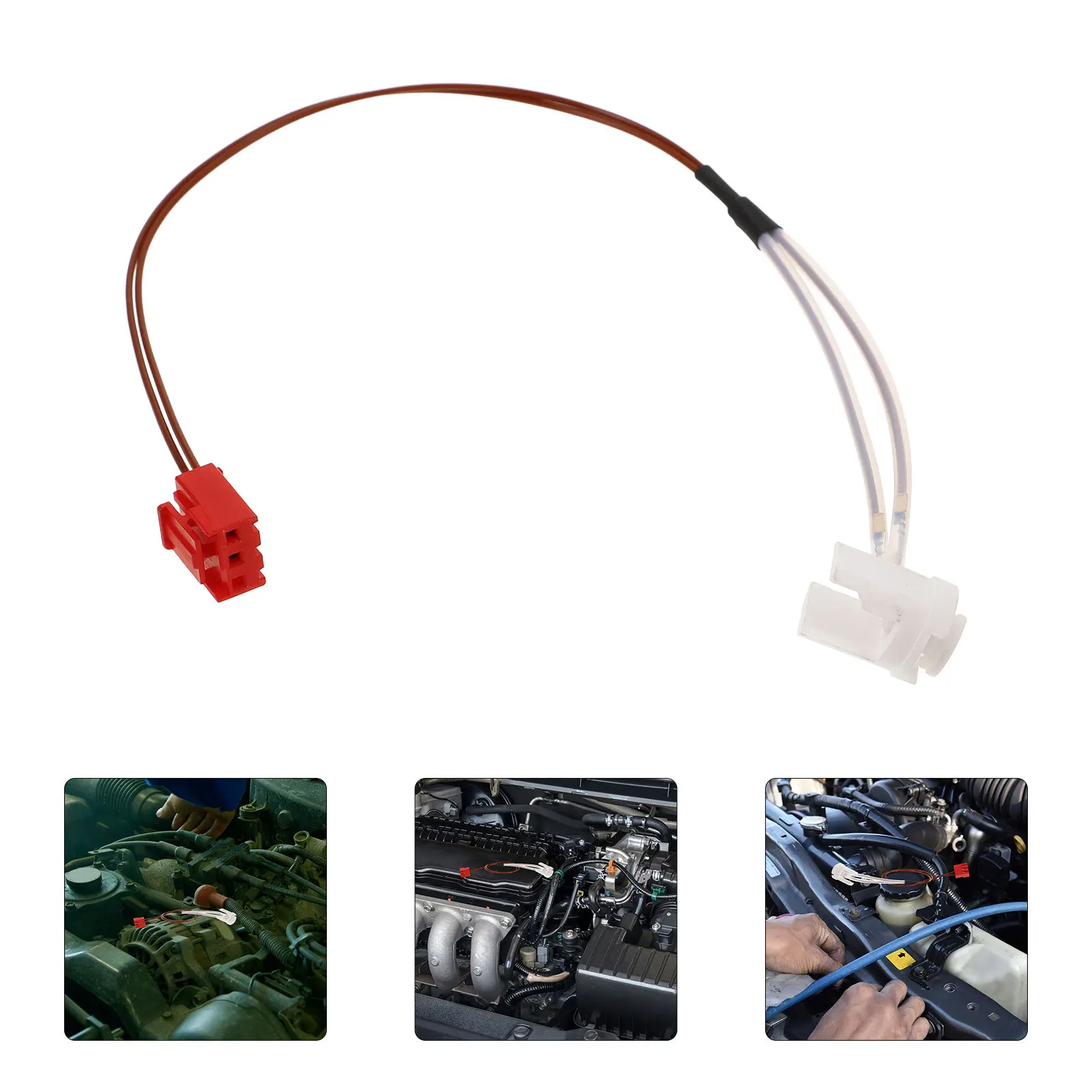 

Temperature Sensor For Air Conditioner High-Precision Temp Probe Durable Heat-Resistant Replacement Sensor Accessory