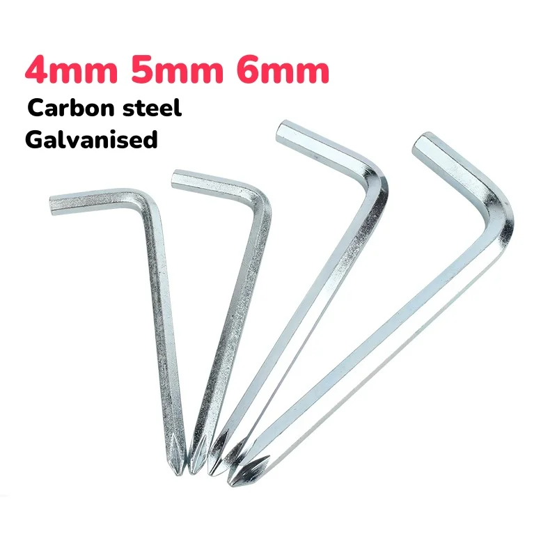 

L Key Spanner Phillips Hexagon Allen Screwdriver Cross Allen Hex Key Wrench M4 M5 M6