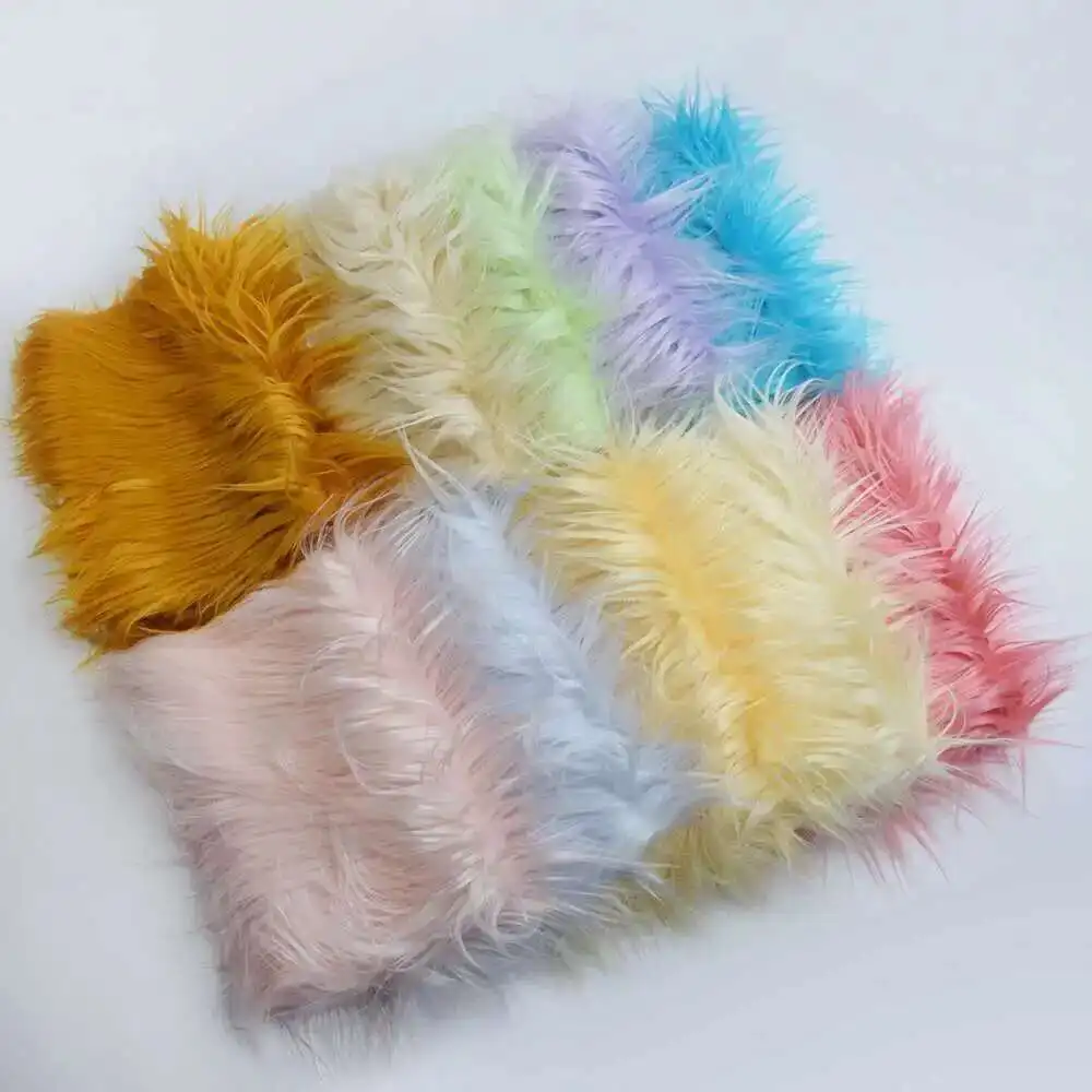 160x50cm Fur Fabrics Soft Plush 100% Polyester Approx 8cm Garment Sewing Fabrics Faux Plush Fabrics