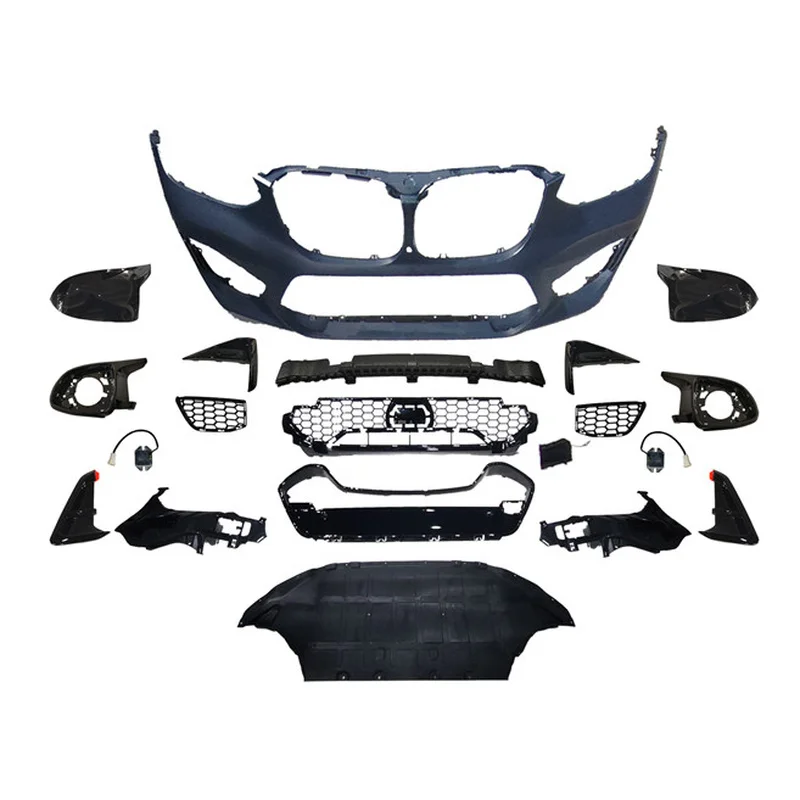 Car Accessories Styling Body Kit Easy Installation Front Bumper Assembly Fit X4 G02 2018+ Robust Exterior Modification