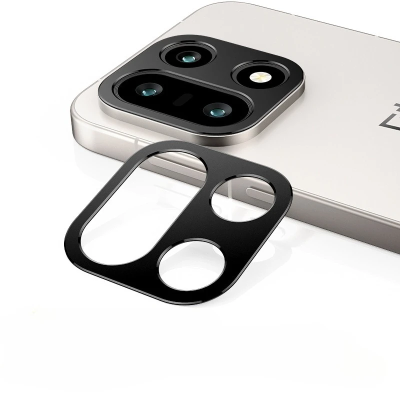 Aluminum Metal Camera Lens Frame Protective Cover for OnePlus 15 Rear Lens Protector Film For 1+15 ONEPLUS15 oneplus 15