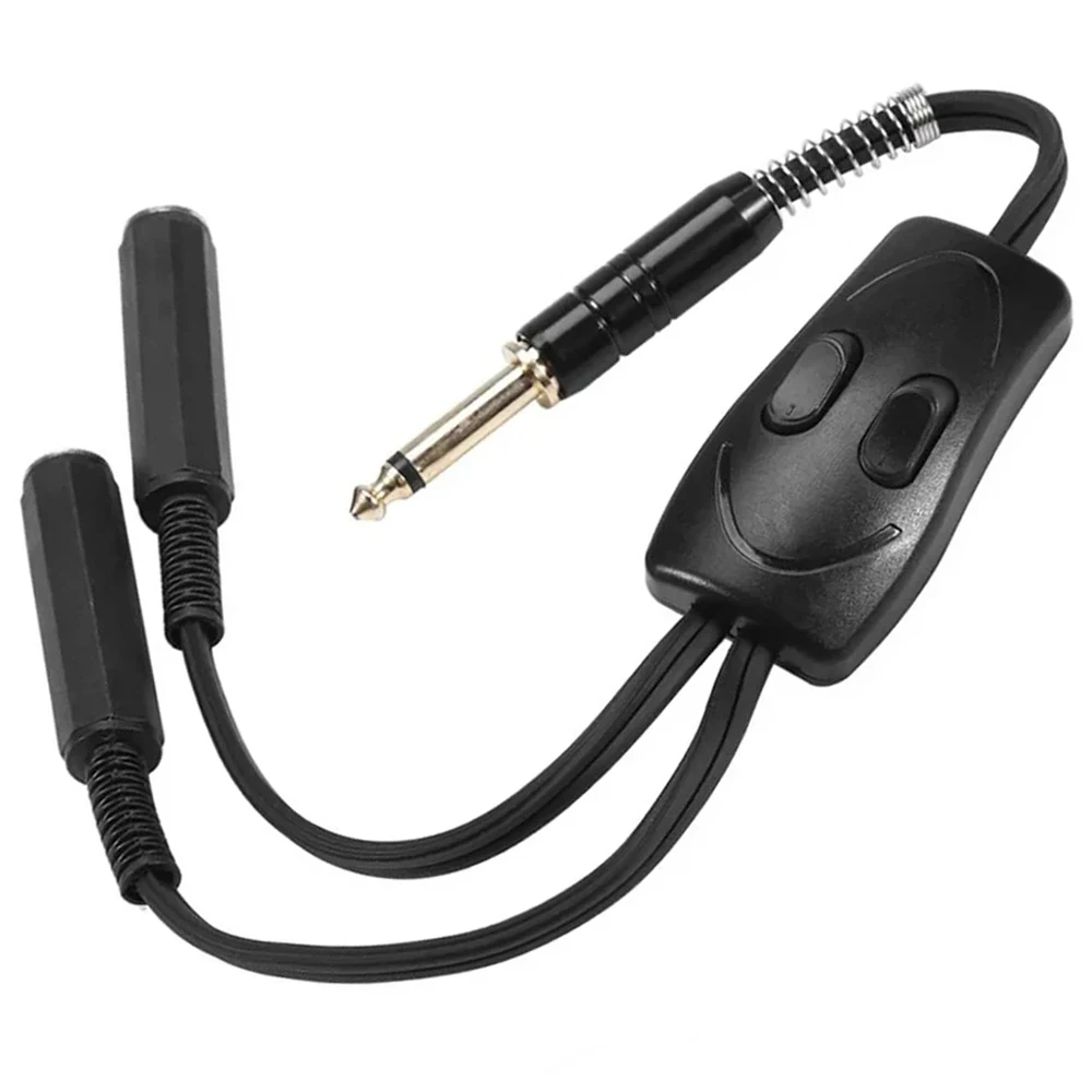 

Dual Connection Tattoo Clip Cord Dual Interface Connection Cable Power Cable Controller Adapter Conversion for Tattoo Machine