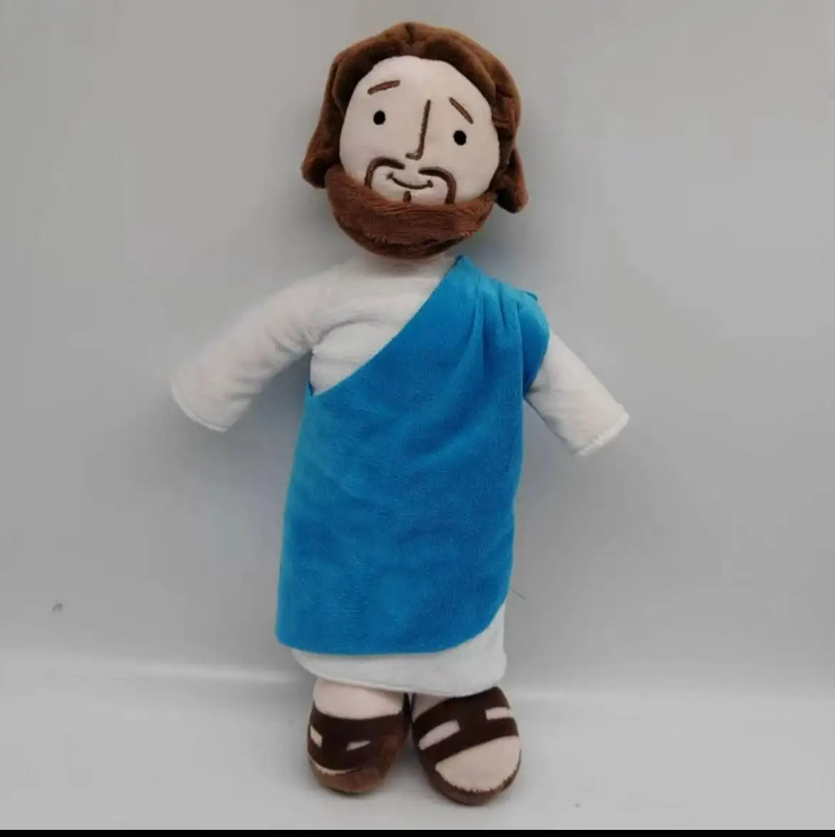 

32cm Simulation New Jesus Doll Stuffed Plush Toy Handmade Cartoon Anime Cute Pillow Cushion Children's Birthday Gift Fun Doll