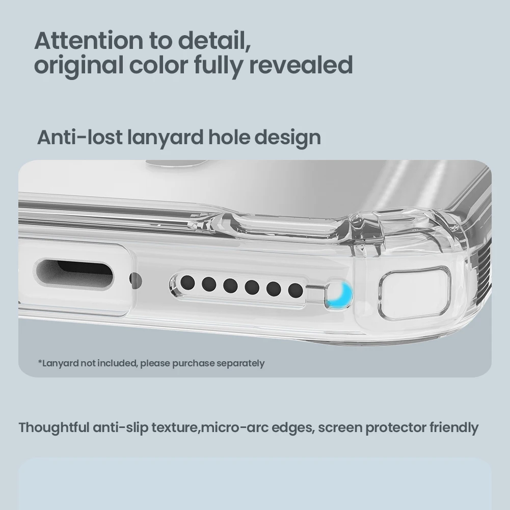 NILLKIN Für iPhone 18 Pro MAX Hülle Nature Pro Magnetische Hülle Passgenaue Klare Abdeckung Für iPhone 17 Pro Max/18 Pro Max 17 Pro 18 Pro – Detail 11