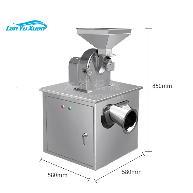 LFJ-18B Electric Grain Mill Coffee Bean Grinding Machine Spice Pepper Grinder Grind Pulverizer Machine