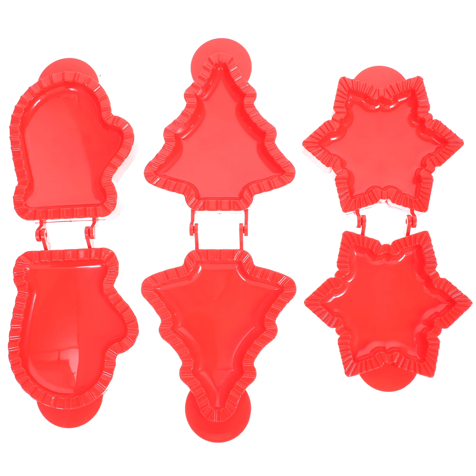 

3 Pcs Mold Set Classic H Autumn Cookie Cutters Pie Tools Abs Autumn Cookie Smooth Multi Functional Easy Clean