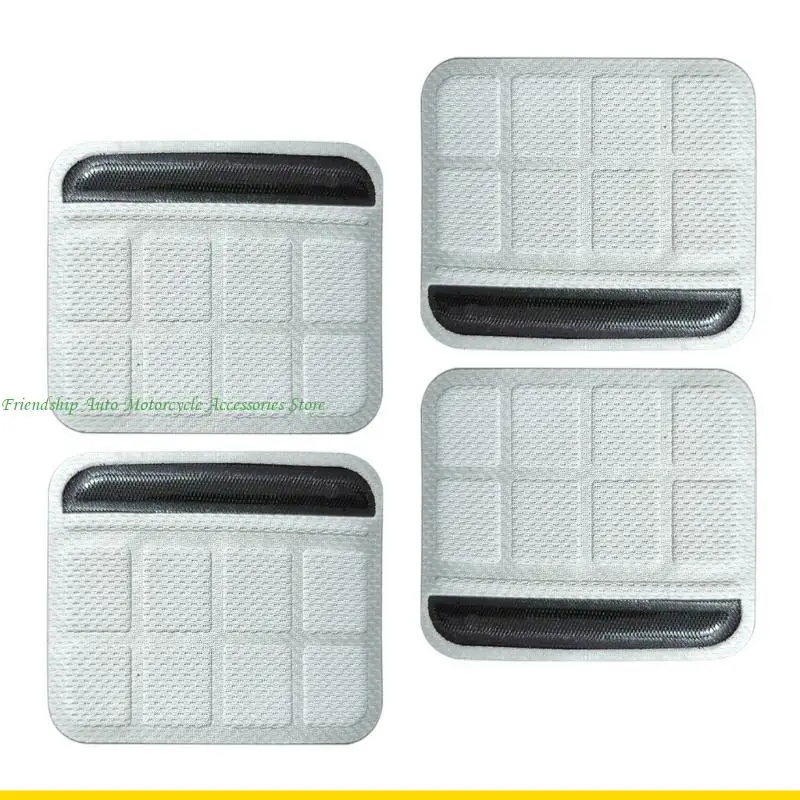 

SZCH 4Pcs Breathable Helmets Liner Sponge Padding and Chin Rest Support for Superior Head Enhanced Riding Safety