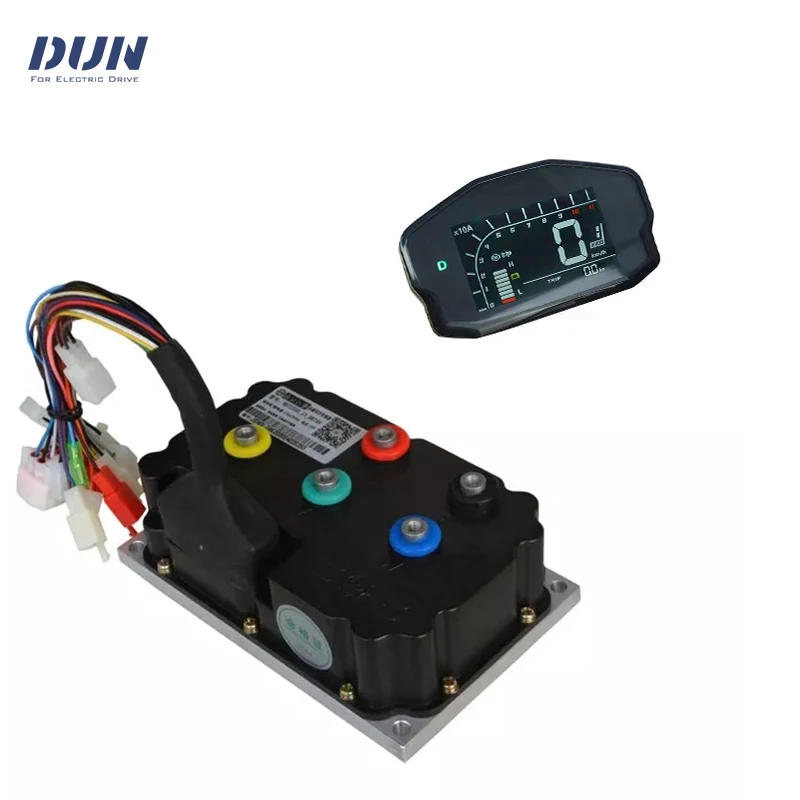 

Fardriver ND96530 96V 530A 5KW-8KW Sine Wave Motor Controller Motherboard with DKD Display Speedometer