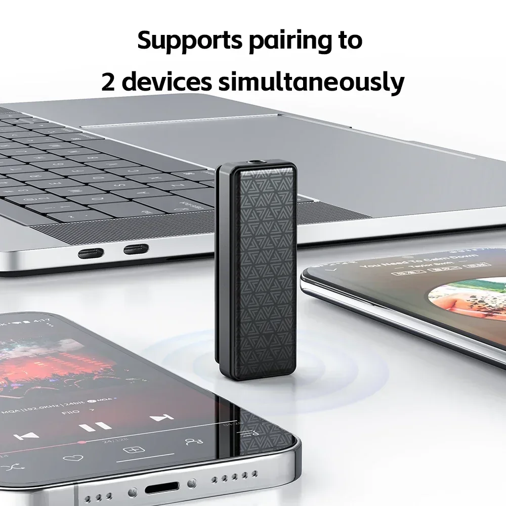 Fiio BTR11 Bluetooth 5.3 Receiver LDAC Wireless Bluetooth Audio Headphone Amplifier Adapter Headphone Amplifier with Microphone