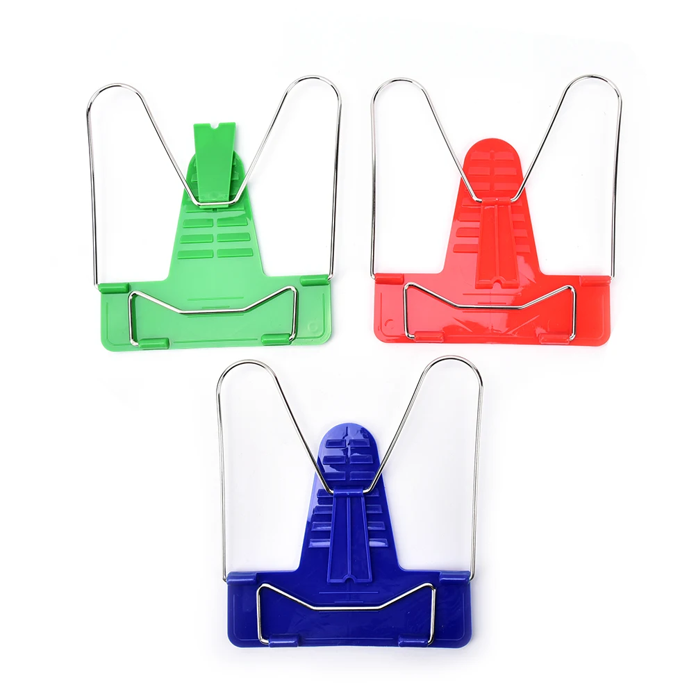 Support de livre de lecture réglable et pliable, porte-documents portable, angle de lecture, 1 pièce