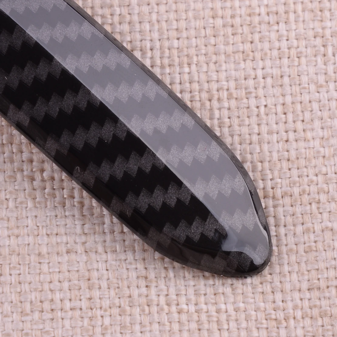 4Pcs Door Handle Decoration Cover Stickers Decor ABS Carbon Fiber Style Fit for BMW 5 series G30 G38 X3 G01 X4 G02 X5 G05 2019 view 3
