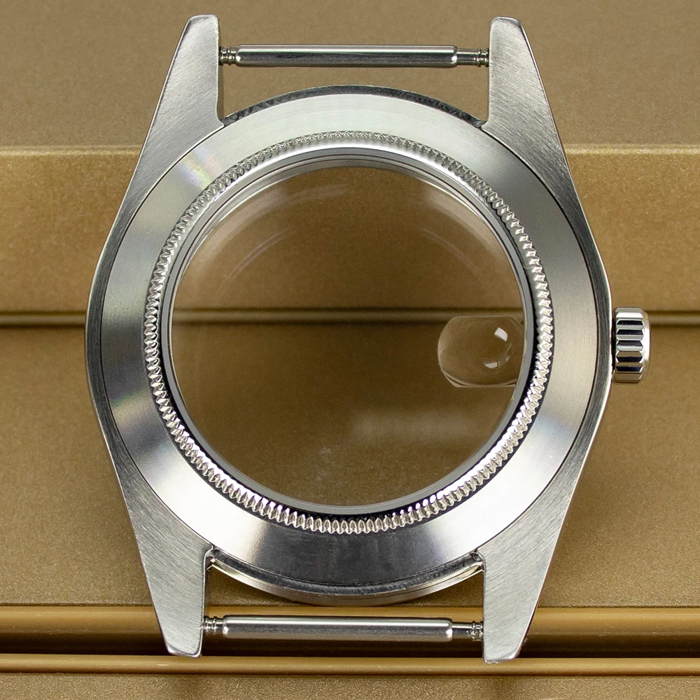 36mm/39mm Luxury Watch Case Sapphire Crystal Glass For NH34 NH35 NH36 NH38 4R36 Miyota 8215 Mechanical Movement Oyster Perpetual