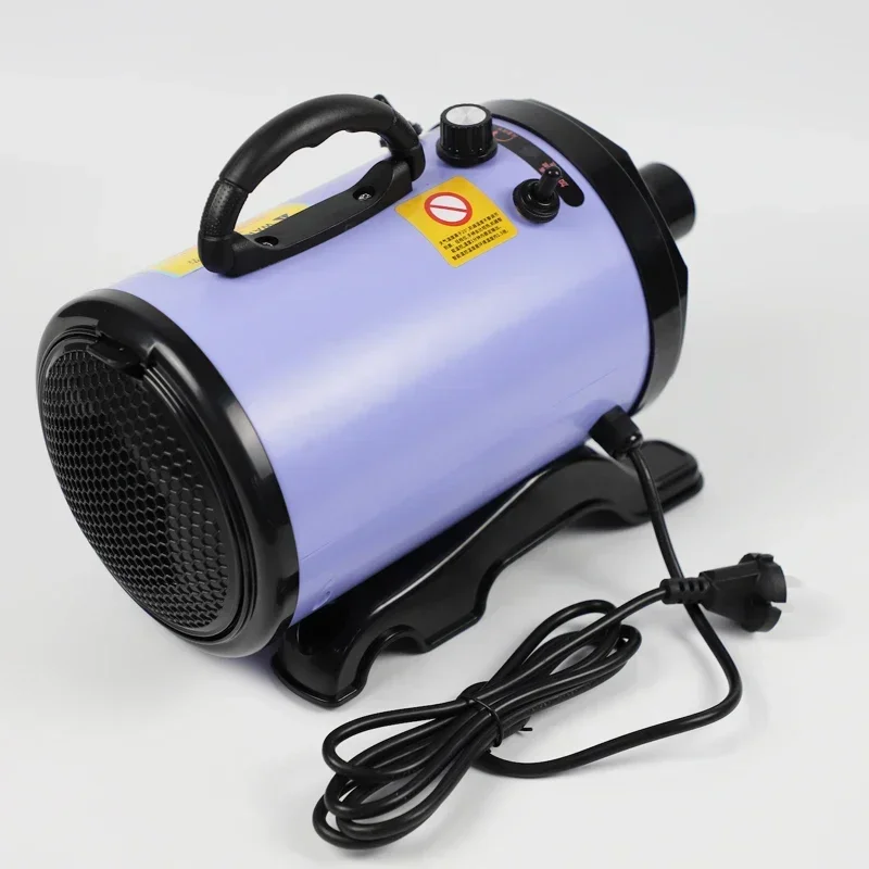 Dogs Hair Dryer Cat Grooming Water Blower Motor Warm Wind Adjustable