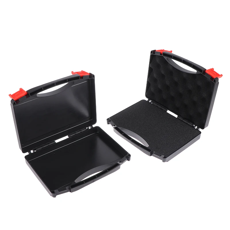 Car Electronic Component Storage Box Portable Instrument Storage Plastic Box Handle Tool Box
