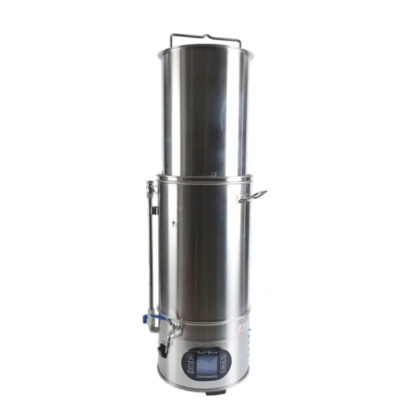 Hot sales Full-Automatic Home-Brewed Beer All-in-One Machine 35 L Small Saccharification Craft Beer Equipment