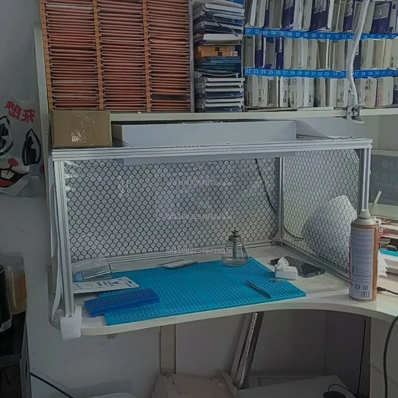 Class 100 Ultra-clean Aluminum Profile Pressure Screen Film Portable Small Mobile Phone Repair Workbench Anti-static