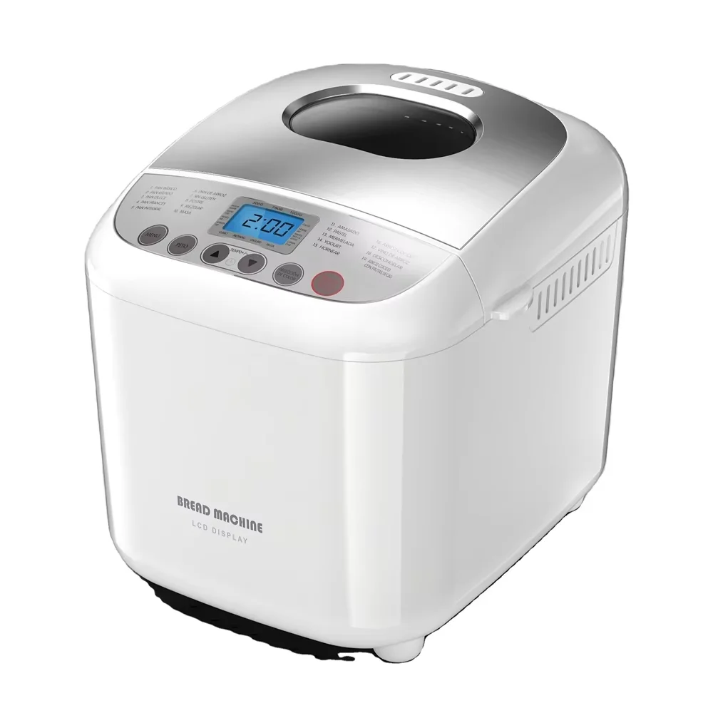 

19 in 1 Home Bread Maker Machine Large Glass Clear LCD Display Electric Efficient Time-Saving Bread Making Machine