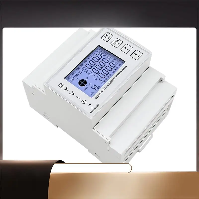 

TAC4321CT Three Phase Din Rail Wifi Tuya Mutil-Function Energy Meter With KCT16 Current Transformer 230/400VAC-N35R