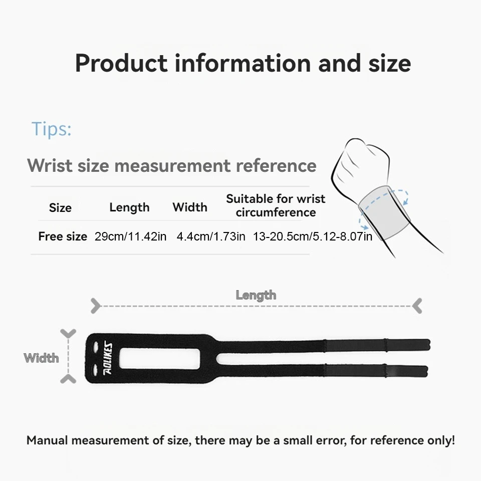 AOLIKES 1 قطعة دعم المعصم هدفين ل TFCC المسيل للدموع ، إصابات الغضروف الليفي الثلاثي ، آلام المعصم على الوجهين الجنرية ، سلالة تحمل الوزن #2